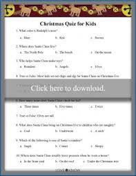 This quiz has been taken 50311 times, with an average score of 49.11%. Free Printable Christmas Quizzes For All Ages Lovetoknow