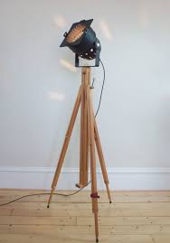 Buy floor/standard lamps and get the best deals at the lowest prices on ebay! Theatre Stage Wooden Tripod Lamp Industrial Retro Chic Floor Light Matt Black 7425604070014 Ebay Vintage Floor Lamp Floor Lamp Design Wooden Tripod Floor Lamp