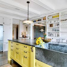 Bought to use as a kitchen island since most kitchen islands were too wide and bulked up my kitchen. Yellow Kitchen Islands