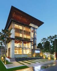 Desain kantor yang baik tentu saja akan membuat para penghuninya menjadi nyaman dan akan semangat bekerja. Desain Eksterior Kantor Modern 5 Lantai Cek Bahan Bangunan