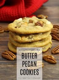 They taste great and can be served for any occasion! Butter Pecan Cookies The Toasty Kitchen