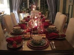 To go above and beyond, head to your favourite florist and see what they stock by way of winter foliage, then scatter surfaces and pin doorways with this. My Christmas Dinner Party Table Setting Christmas Dinner Table Dinner Party Table Christmas Dinner Table Settings