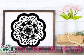 Download Intricate Daisy Mandala A Mandala Svg 539906 Cut Files Design Bundles