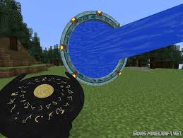 I believe dinnerbone's stargate as a plugin/mod, not something capable with vanilla minecraft. Water Portal Mod Download For Minecraft 1 8 9 1 7 10