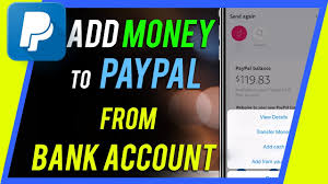 Check spelling or type a new query. How To Add Money To Paypal From Bank Account Youtube