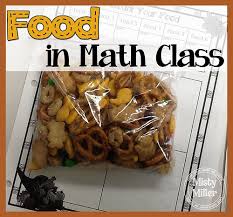 Using Food In Math Class Educational Math Activities Math Class Math