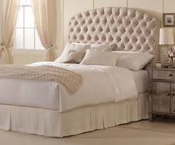 Charles P Rogers Beds Direct Tansy Bed Cream Micro Suede New Sculpted Tufting And Height Bed Linens Luxury Leather Upholstered Bed Bed