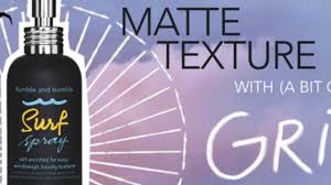 Moisturises, conditions and repairs hair for a glossy finish suitable for all hair types Surf Spray Bumble And Bumble Sephora