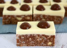 Malteser Slice Recipe No Bake Bars Malteser Slice Baking