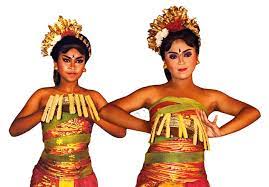 Photo about dancers, ethnicity, balinese, indonesian, expression, beautiful, attraction, . Pendet A Beautiful Welcoming Dance Now Bali