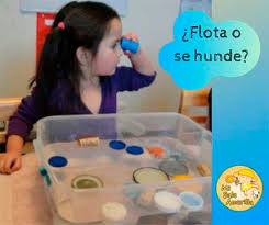 Nuestra propuesta educativa está basada en la organizar la actividad educativa respetando sus necesidades lúdicas, de experimentación y expresión, asegurando una enseñanza. Mi Sala Amarilla Experimentos Con Agua Flota O Se Hunde