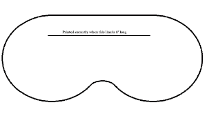 The eye mask is an easy and quick sewing project make it in any color you want, for you or as a gift for your family members or friends. Mask Sewing Pattern