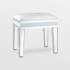 White Mirrored Dressing Table Stool In 2020 Dressing Table With Stool Dressing Mirror White Dressing Table Stools