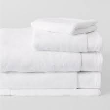 Crafted from a pure egyptian cotton, these towels boast wonderful softness and instant absorbency. Luxury Retreat Towel Collection White Sheridan Australia