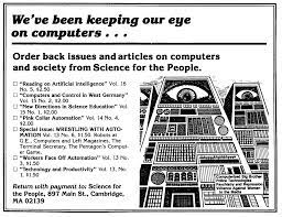 Learn about the adverse effects of technology here. Towards A Technology For The People Science For The People