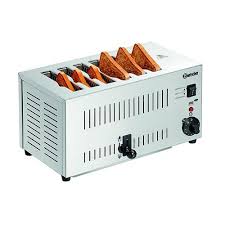 Grille Pain Inox 6 Fentes Professionnel Bartscher