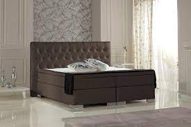 Boxspringbetten bestehen grundsätzlich aus einer box mit unterfederung, matratzen, einem topper, einem kopfteil und einem set aus vier bettfüßen. Crown Boxspringbett Living Plus Taschenfederkern Wende Matratze Inkl Topper Mit Ohne Motor 160x200 180x200 200x200