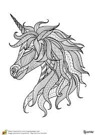 Coloriage D Une Tete De Licorne Mandala Coloriage Mandala Licorne A Colorier Licorne Coloriage