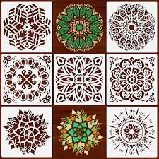 Maybe you would like to learn more about one of these? Buy Taorish 7 Pack 12x12 Inch Mandala Stencil Large Reusable Stencils For Painting On Wall Floor Tile Fabric Furniture Stencils Laser Cut Painting Template Online In Vietnam B092j4xwfm