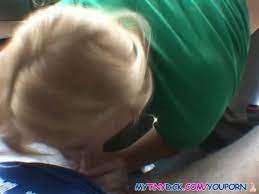 Blonde schoolgirl pissing on couch. Busty Blonde In The Parking Lot Free Xxx Porn Videos Oyoh