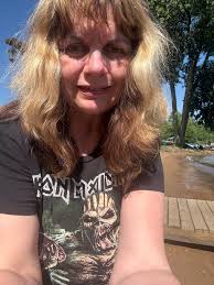 Iron Maiden fan at Newport Park