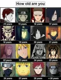 How Old Are You Funny Naruto Memes Naruto Shippuden Sasuke Naruto Characters