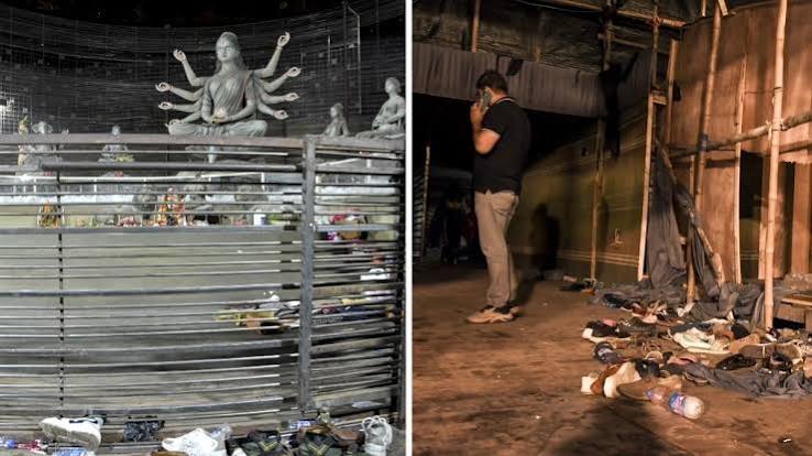 बारिश, भीड़ और एंट्री-एग्जिट पर कन्फ्यूजन... कोलकाता में दुर्गा पूजा के दौरान कैसे मची भगदड़, पूरी कहानी - kolkata durga puja chorabagan stampede nineteen death twenty ...