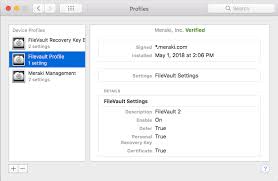 If the filevaultmaster keychain is. Using Filevault 2 Cisco Meraki