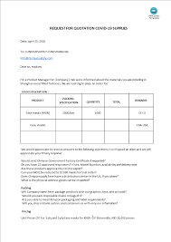 Type signnow.com in your phone's browser and log in to people also ask sample request for quotation template word. Rfq Covid 19 Face Masks Templates At Allbusinesstemplates Com