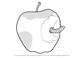 Check spelling or type a new query. Learn How To Draw An Apple With Worm Fruits For Kids Step By Step Drawing Tutorials