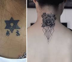 Rose neck cover up tattoos. Tattoo Neck Cover Up Design 60 Ideas For 2019