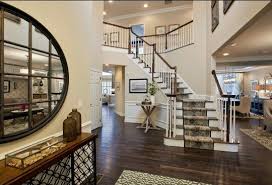 Sherwin Williams Accessible Beige On Walls And Alabaster Trim Ivory Lace On Ceiling Staircase Design Foyer Decorating Grey Paint Living Room