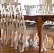Contrast Dining Chairs Painted Dining Chairs White Dining Chairs