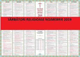 Importante sarbatori din calendar ortodox pentru luna noiembrie 2019. Calendar Ortodox Noiembrie 2019 Ce SÄƒrbÄƒtori De Cruce RoÈ™ie Sunt In Luna Lui Brumar Antena 1