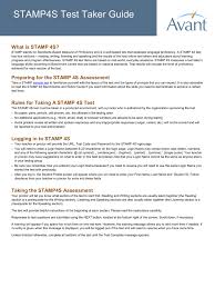 Click 'quit app' to save the application for use with later tests/assessments, or click 'uninstall' to remove proctortrack from the current machine. Stamp4s Test Taker Guide What Is Stamp 4s