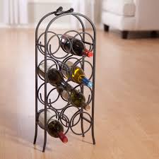 Oenophilia Arch 8 Bottle Floor Standing Wine Rack The Oenophilia Arch 8 Bottle Wine Rack Offers A Classic Standing Wine Rack Wine Rack Traditional Wine Racks