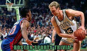 Displaying 48 questions associated with exercise. Boston Sports Trivia Quiz