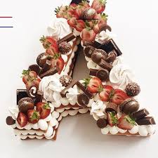 While the wedding cake might take more consideration, the bridal shower cake is something th. 100 Letters Cake And Numbers Cake Ideas Number Cakes Cupcake Cakes Cake