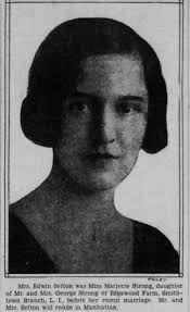 Marjorie S Strong Sefton (1896-1945)