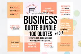 Maybe you would like to learn more about one of these? 100 X Peach Business Social Media Quotes Bundle 1211427 Instagram Design Bundles