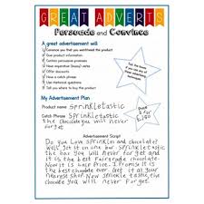 Notice that the background, woman's clothing, and brand ribbon all reinforce the brand and package design equities. Persuasive Writing Advertisement Plan By Miss Irvine S Class Tpt