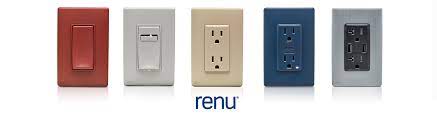 Our tamper resistant receptacles improve the safety points of your electrical outlets. Renu