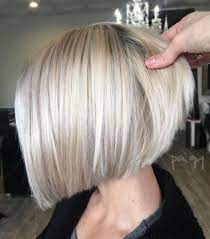 Inverted Blunt Bob In 2020 Hair Styles Bob Haircut For Fine Hair Bobs For Thin Hair