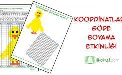 Koordinatlara Gore Boyama Etkinligi Sinif Matematik Egitim