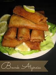 Bourek Algeroise Algerian Meat Filled Pastry Halal Recipes Moroccan Food Algerian Recipes