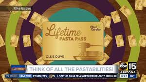 Maybe you would like to learn more about one of these? Olive Garden Pasta Passes Are Back