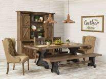 Consider the timeless look of a traditional dining table and chairs with a hutch buffet. Amish Dining Room Sets Solid Wood Tables Chairs Countryside