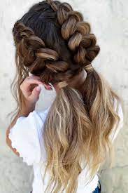 Dutch braids are very similar to french braid. Cute And Creative Dutch Braid Ideas Lovehairstyles Com Dutch Braid Hairstyles Hair Styles Braided Hairstyles