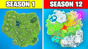 Here is a selection of the spookiest, creepiest, scariest fortnite creative map codes available. Fortnite Season 12 Map Evolution From Season 1 To Chapter 2 Season 2 Map Youtube