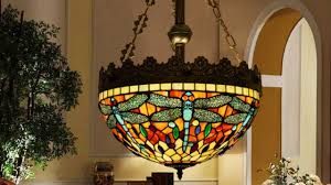 The tiffany style 45 in. Victorian Style Dragonfly Lamps